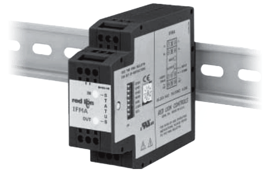 Red Lion DIN Rail Frequency to Analog Converter, Model IFMA